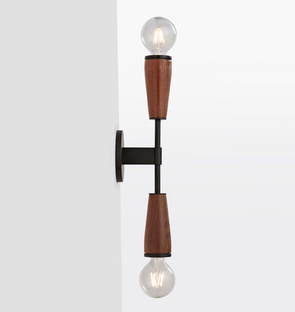 Dual Shade Retro Wall Lamp