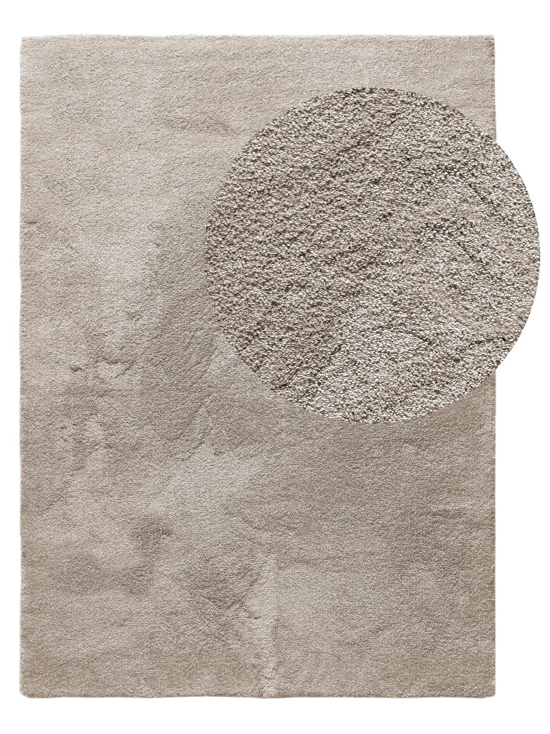 Modern Washable High-Pile Rug