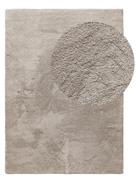 Modern Washable High-Pile Rug