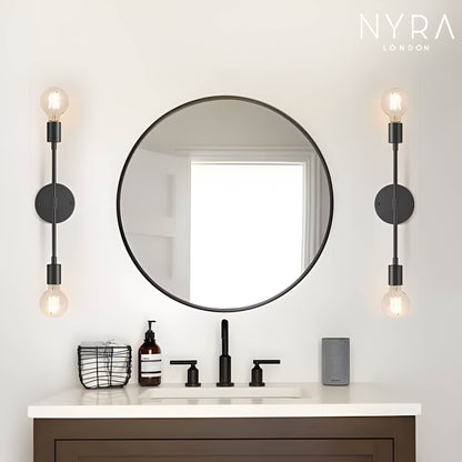 Opal Globe Dual Wall Sconce