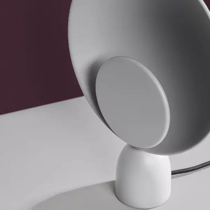 Sculptural bowl table lamp