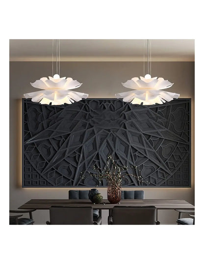 Nordic Acrylic Floral Pendant Light