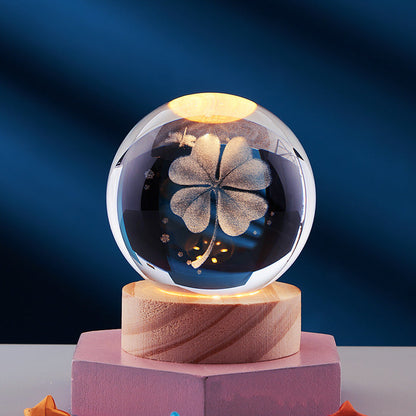 3D Glow Crystal Magic Lamp