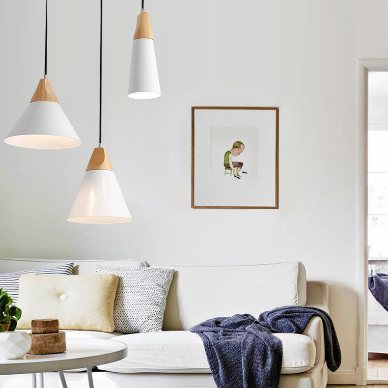 Nordic Wood Pendant Light