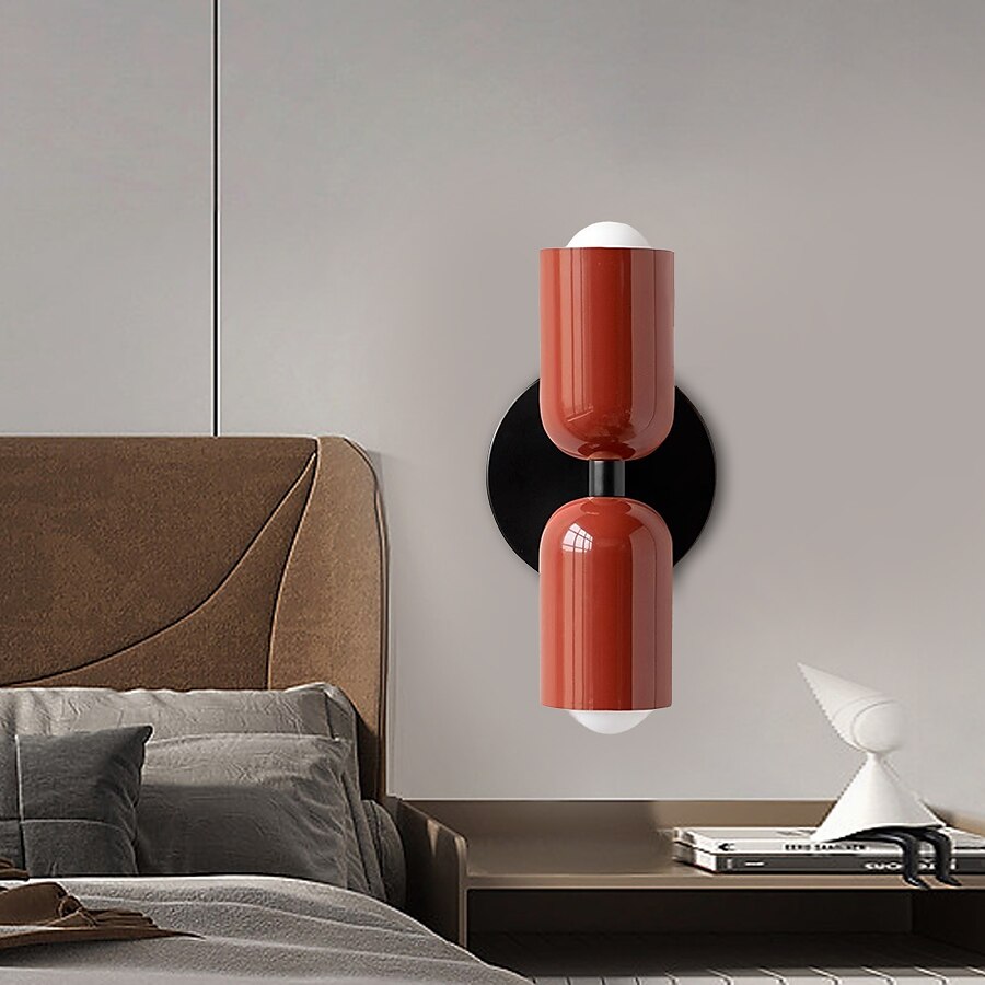 Industrial Double Head Wall Light