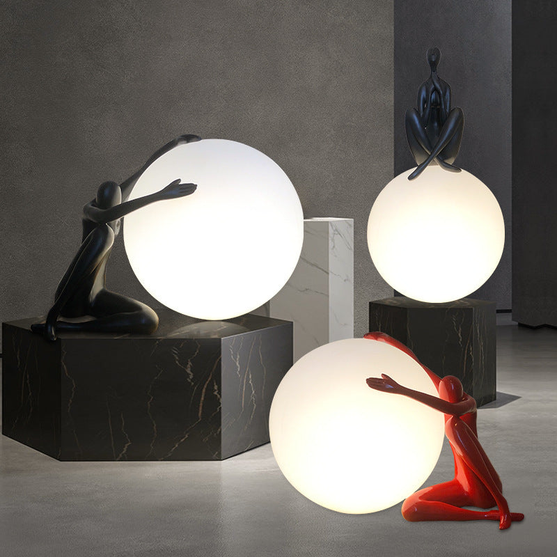 Modern Resin Embrace Accent Light
