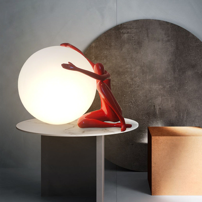Modern Resin Embrace Accent Light