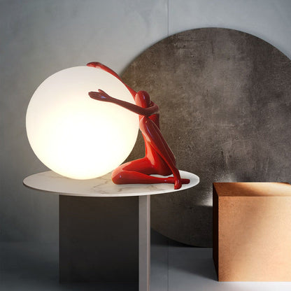 Modern Resin Embrace Accent Light