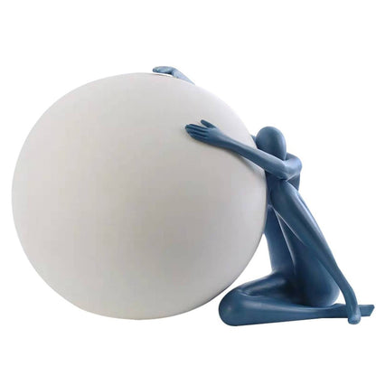 Modern Resin Embrace Accent Light