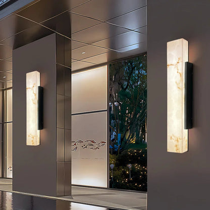 Stone Glow Exterior Wall Lamp