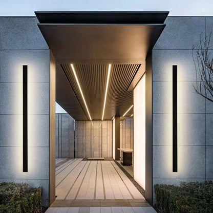 IP65 Black Outdoor LED Wall Light