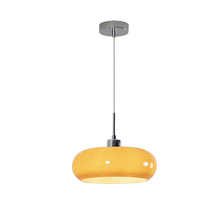 Geometric pendant lamp in Bauhaus style