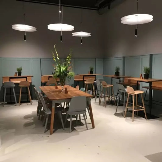 Sculptural multi-layer pendant lamp