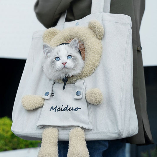 Elegante Luxe Draagtas voor Katten