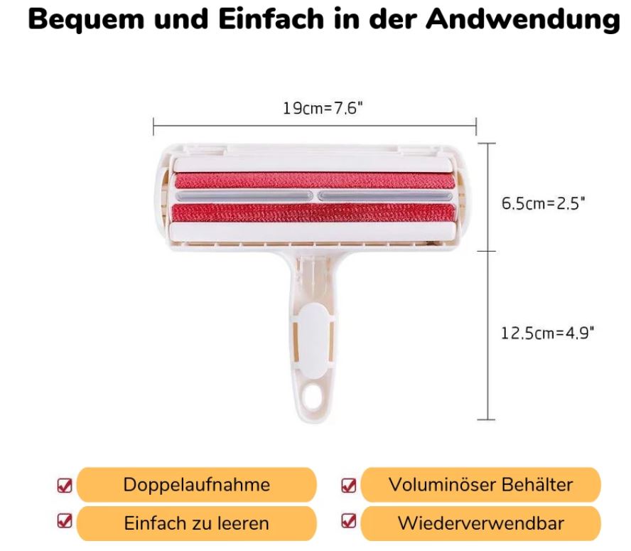 Herbruikbare Pluizenroller voor Huisdierharen
