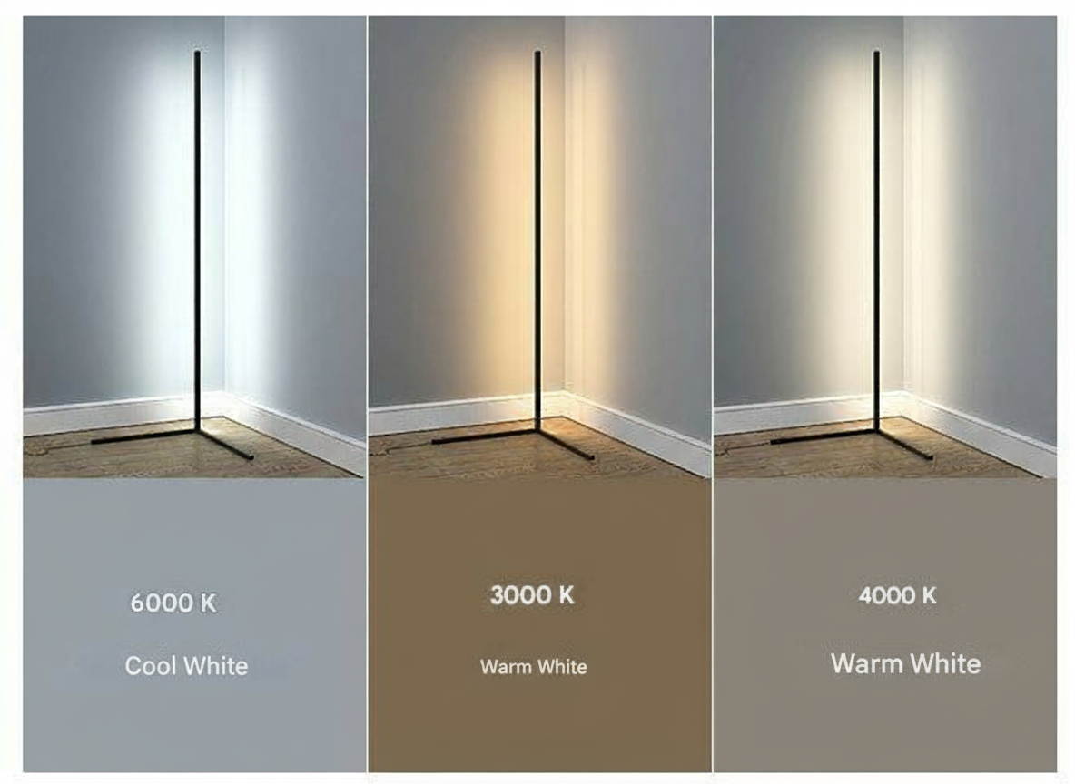 Corner LED Floor Lamp