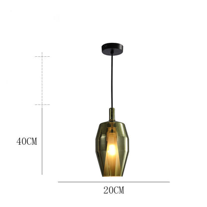 Clear Glass Hanging Pendant