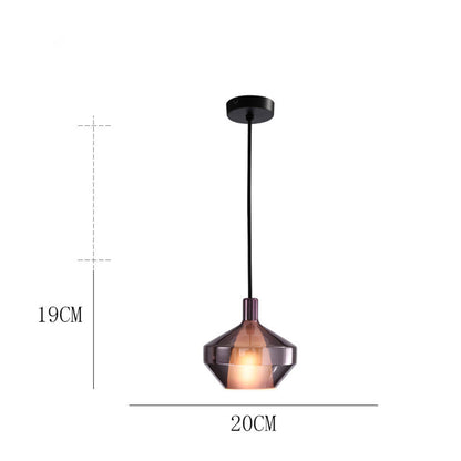 Clear Glass Hanging Pendant