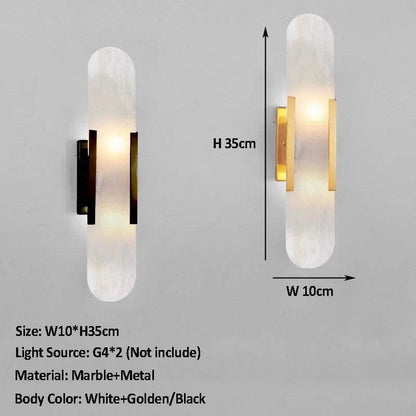 Nordic Marble Accent Wall Light