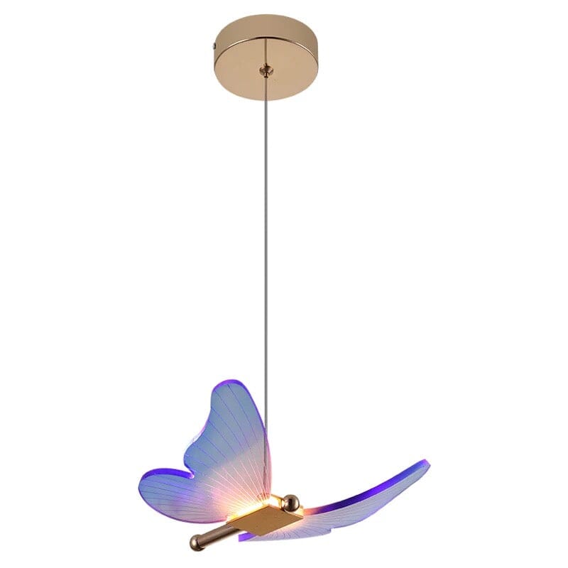 Modern Acrylic Butterfly Sconce