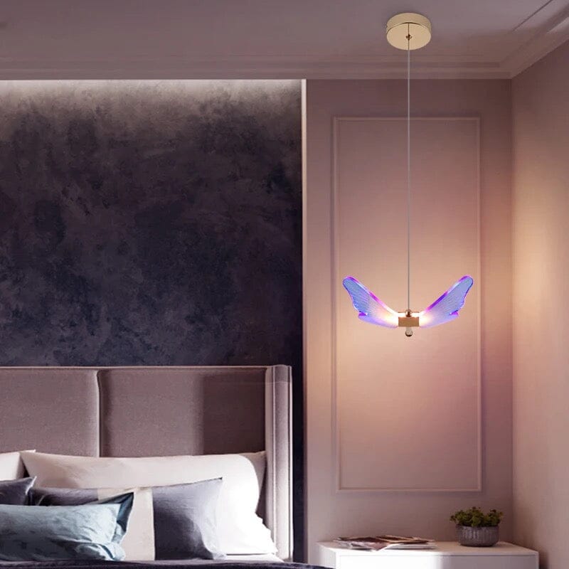 Modern Acrylic Butterfly Sconce