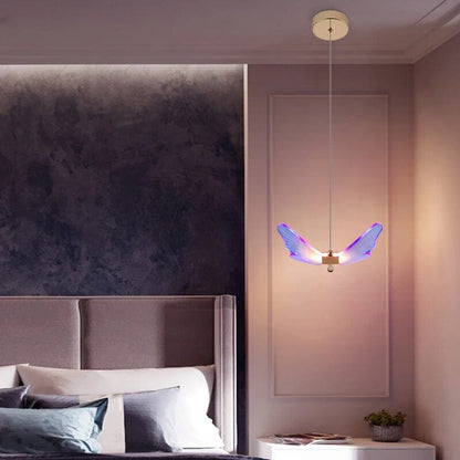 Modern Acrylic Butterfly Sconce
