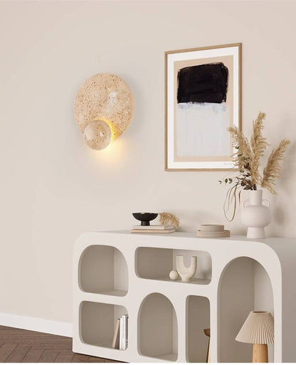 Elegant Crystal Globe Wall Lamp
