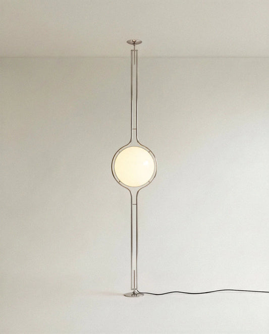 Pelvaro Mid-Century Metal Floor-to-Ceiling Lamp