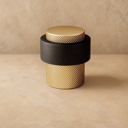 Nelvora Minimalist Brass Floor Door Stop