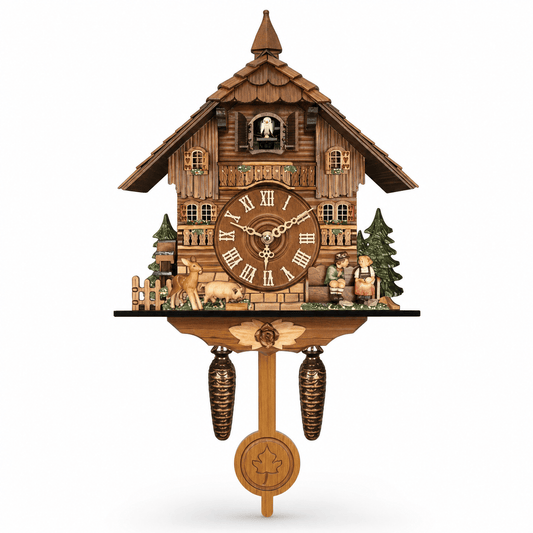 Brenvika Alpine MDF Pendulum Cuckoo Clock