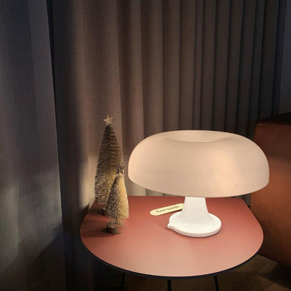 Fungora Scandinavian Opal Mushroom Table Lamp
