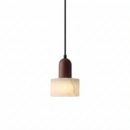 Sarelle Japandi Jade Marble Pendant Light
