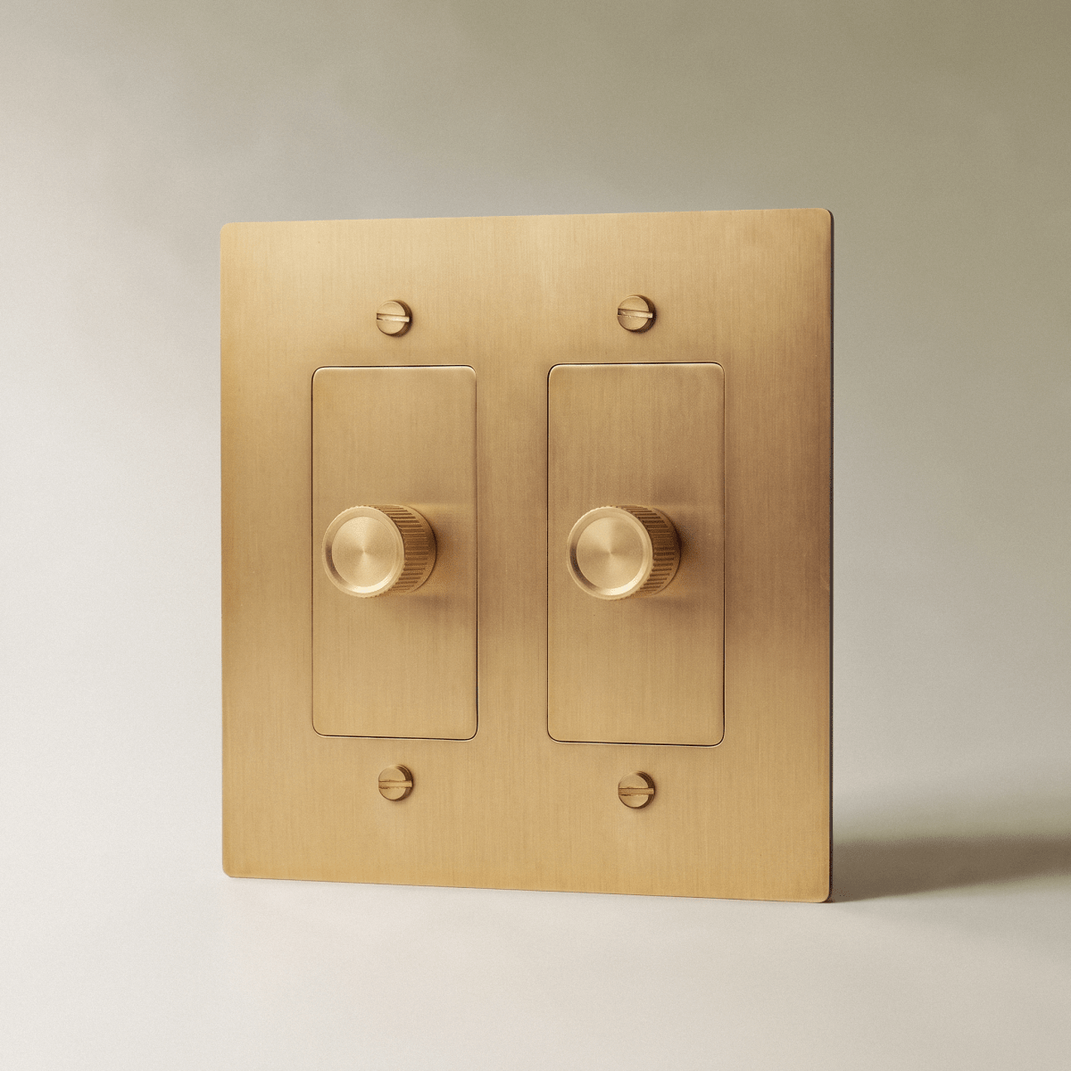 Norvessa Vintage Brass Rotary Dimmer Switch