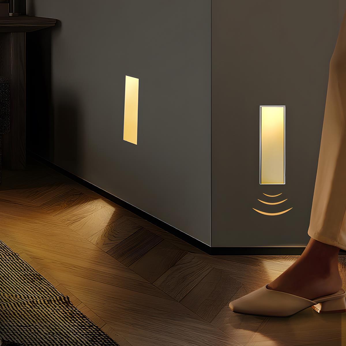 Nichelle Minimalist Aluminium Recessed Stair Light