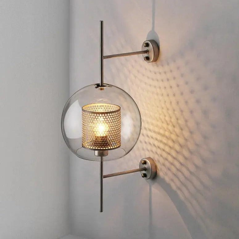 Serenova Retro Glass Wall Light