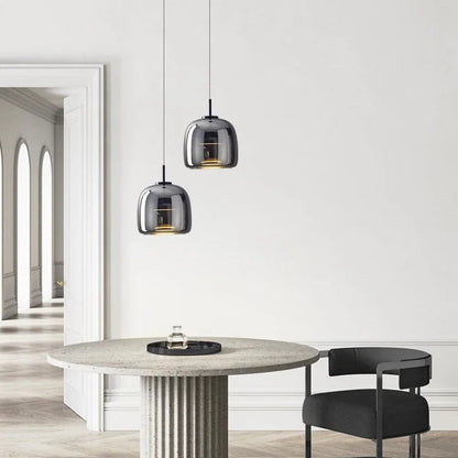 Lumira Nordic Tinted Glass Pendant Light