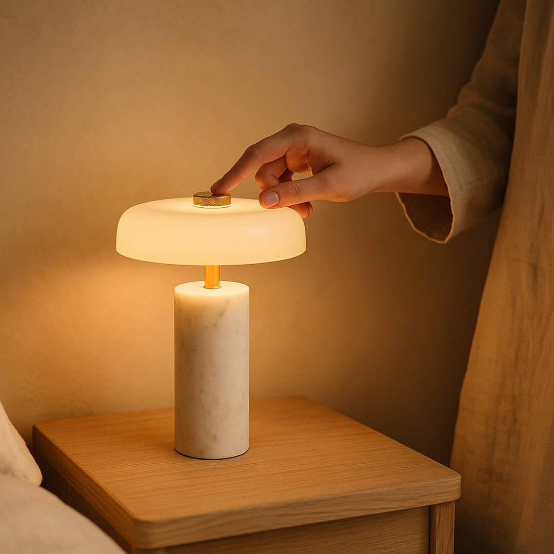 Jorvane Nordic Marble Table Lamp