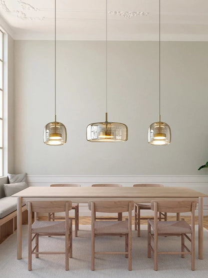 Lumira Nordic Tinted Glass Pendant Light