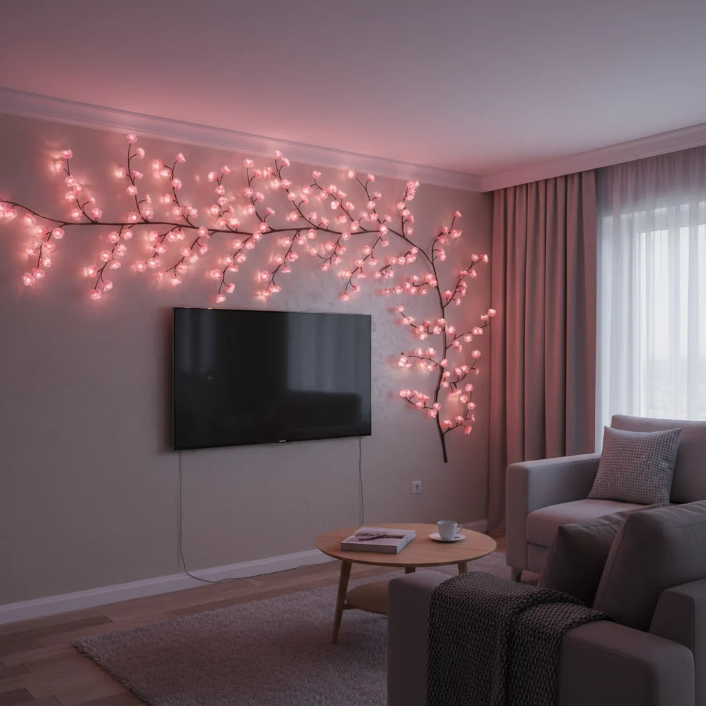 Cherry Blossom Branch Light
