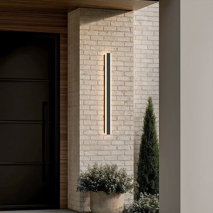 Zephlyn Linear Aluminium Outdoor Wall Light