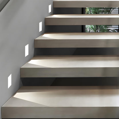 Nichelle Minimalist Aluminium Recessed Stair Light