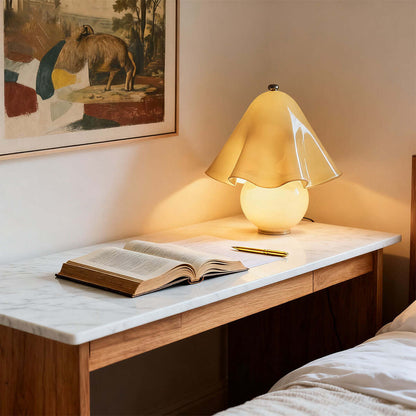 Halcyra Boho Ceramic Table Lamp