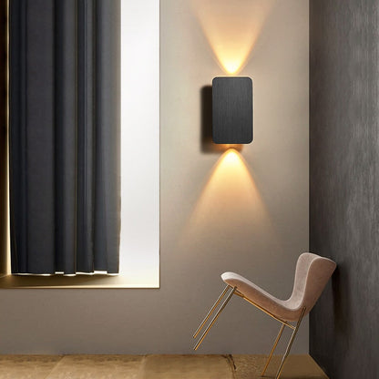 Nyxora Minimalist Metal Rectangular Wall Light