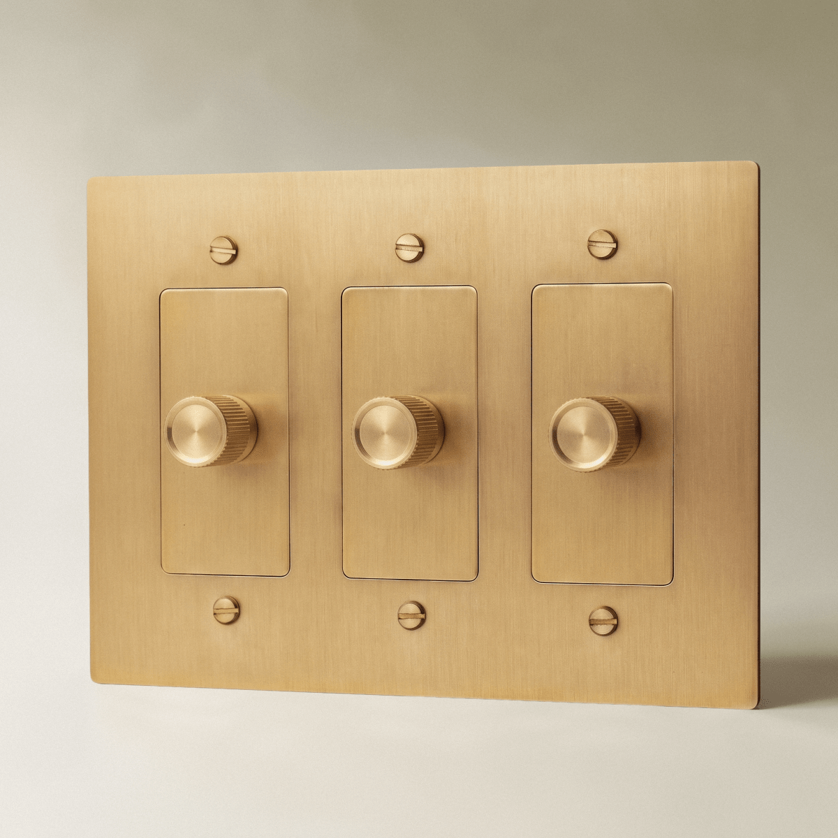 Norvessa Vintage Brass Rotary Dimmer Switch