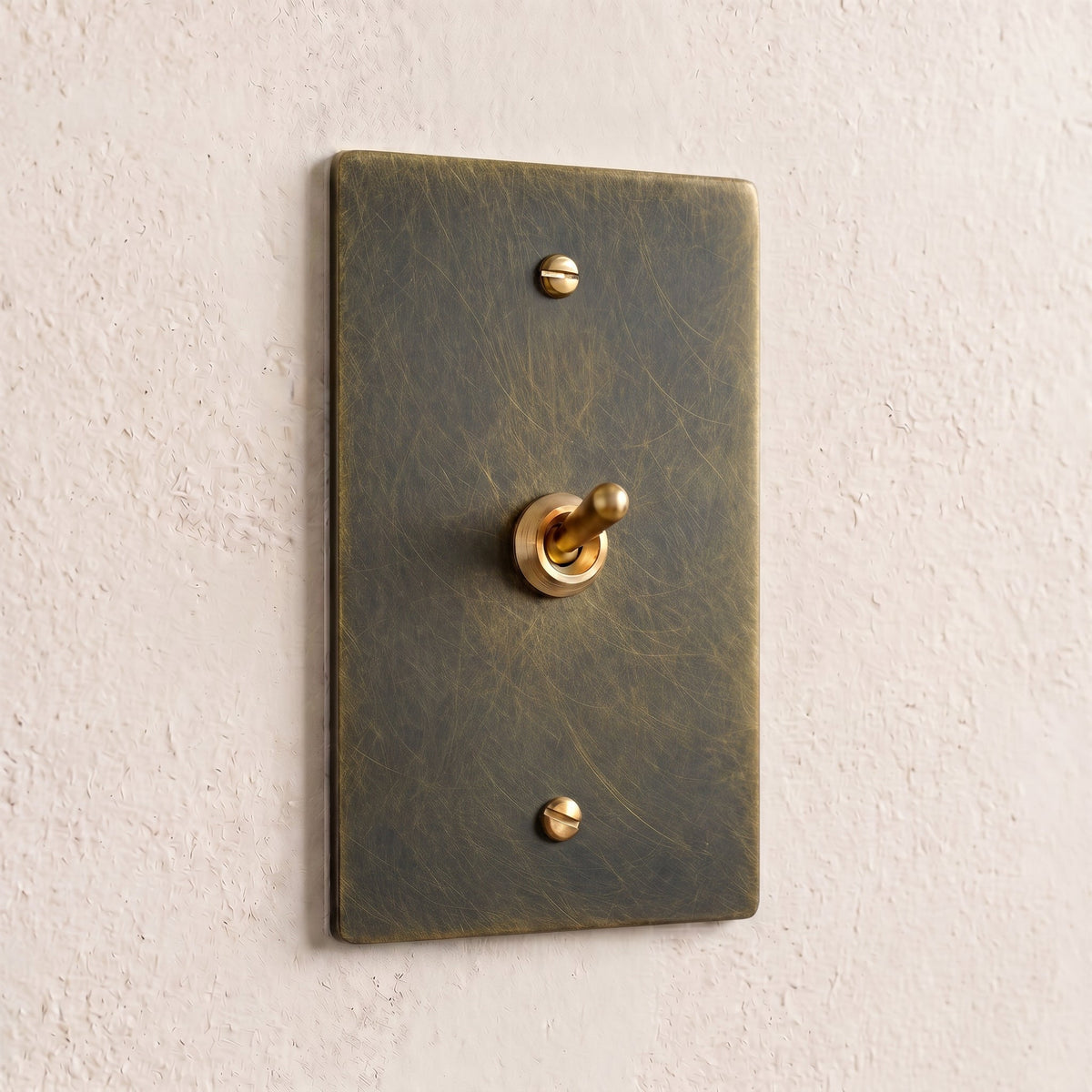 Mirvane Vintage Brass Toggle Switch