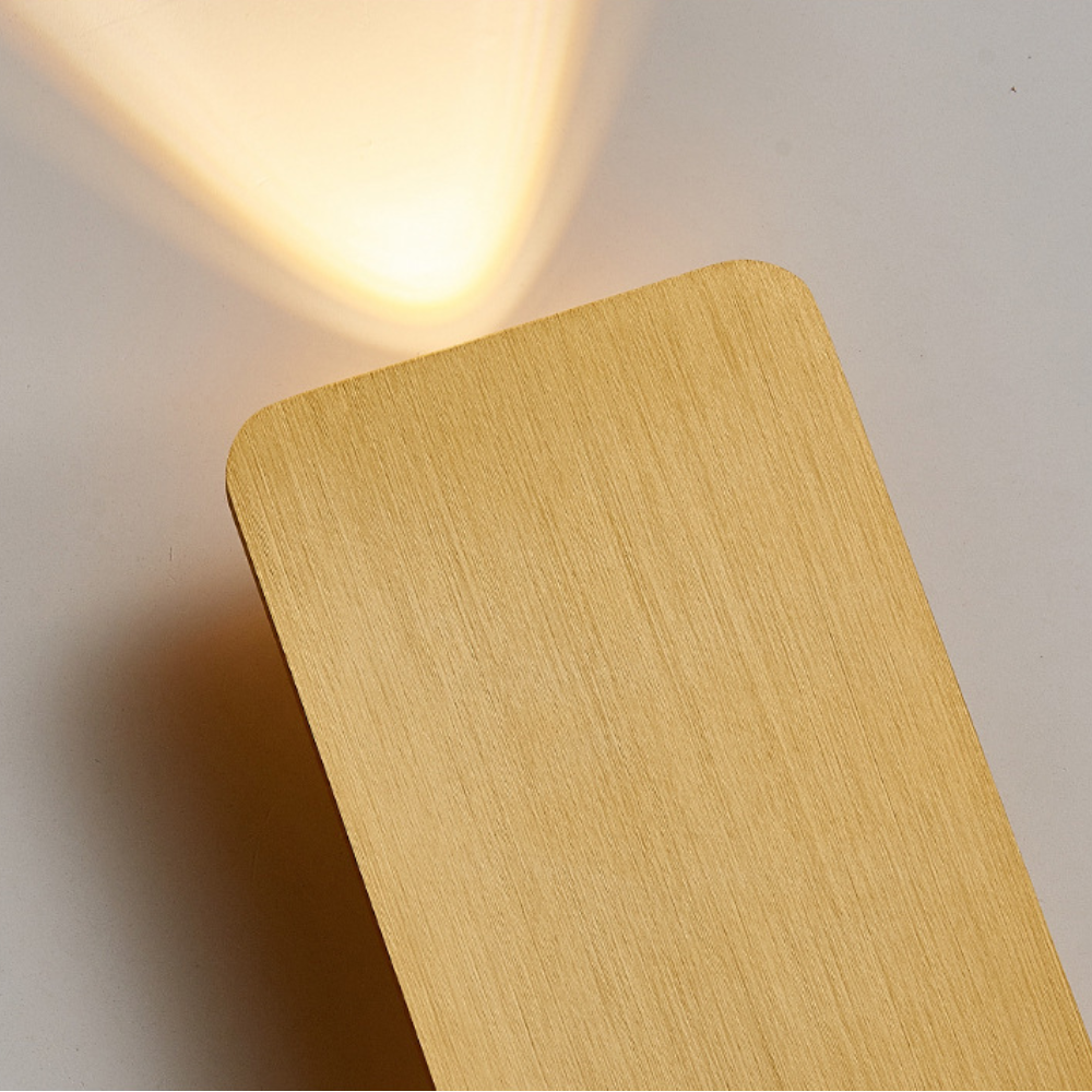 Nyxora Minimalist Metal Rectangular Wall Light