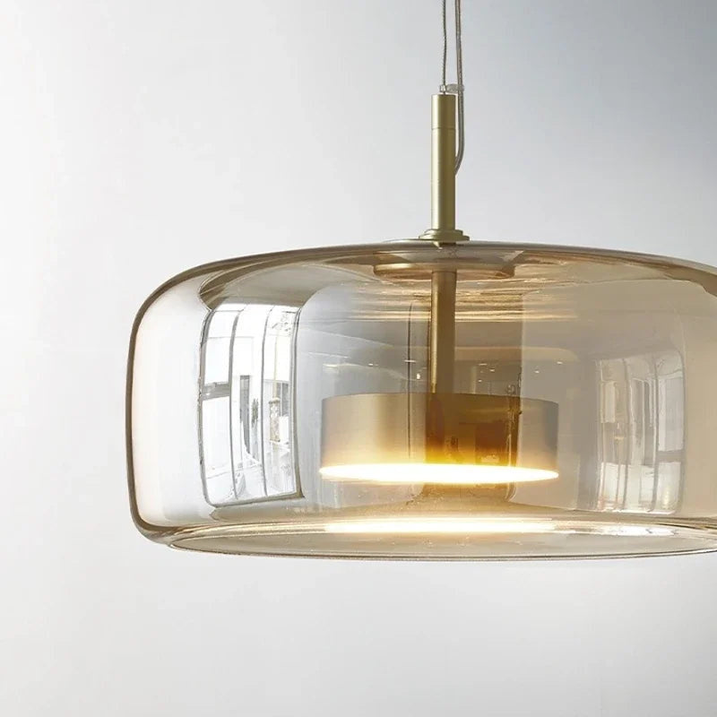 Lumira Nordic Tinted Glass Pendant Light