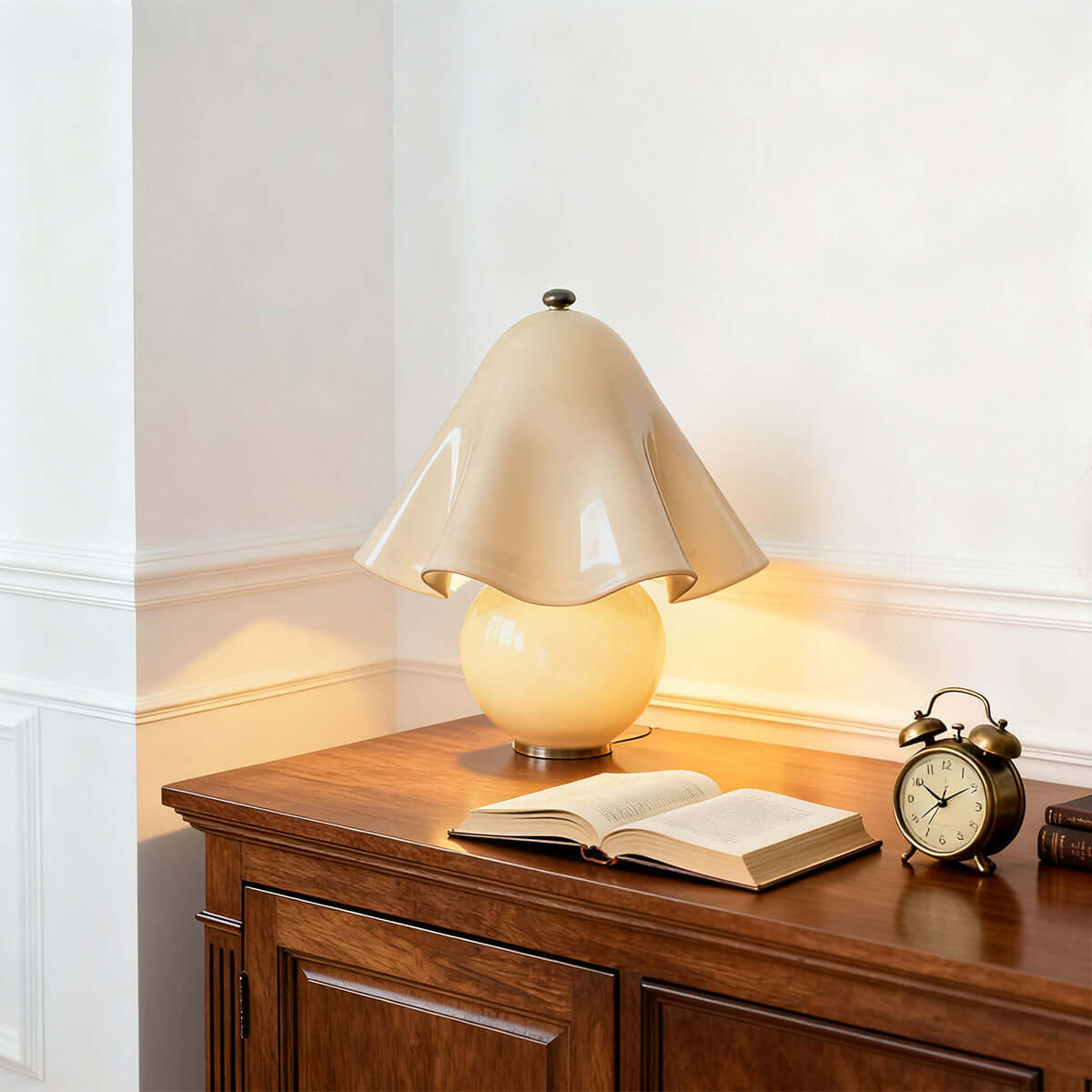 Halcyra Boho Ceramic Table Lamp