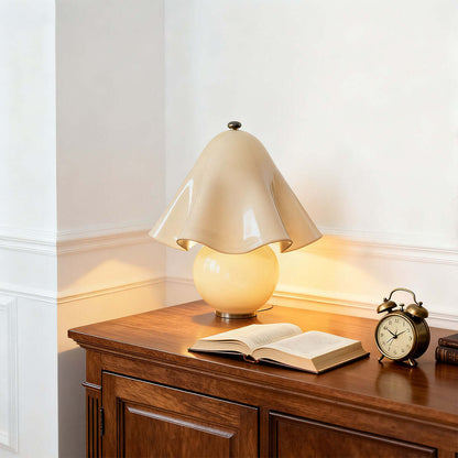 Halcyra Boho Ceramic Table Lamp