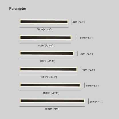 Halvenn Minimalist Acrylic Pane Outdoor Wall Light